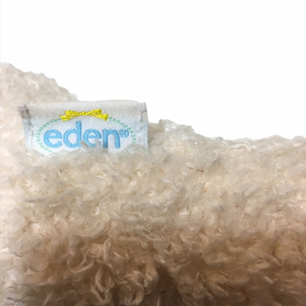 RARE Vintage Eden Tender Tones Lamb w/ Baby Blanki - Picture 7 of 11